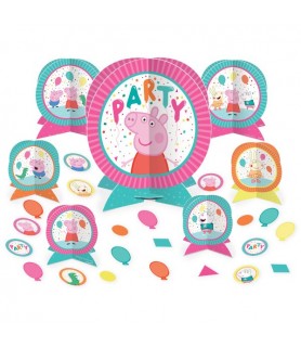 Peppa Pig 'Confetti Party' Table Centerpiece Kit (1ct)