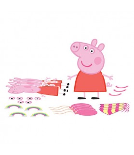 Peppa Pig 'Confetti Party' Craft Kit (makes 4)