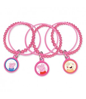 Peppa Pig 'Confetti Party' Charm Bracelet Kit (makes 8)