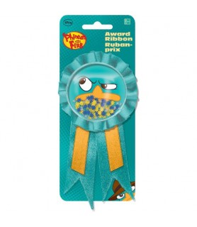 Phineas And Ferb 'Agent P' Guest of Honor Ribbon (1ct)