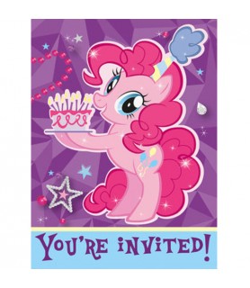 My Little Pony 'Pinkie Pie' Invitations w/ Envelopes (8ct)