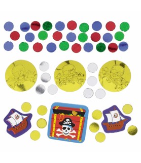 Pirate Party 'Pirates Treasure' Confetti Value Pack (3 types)