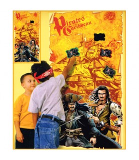 Pirates of the Caribbean Party Game Poster (1ct)