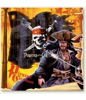 Pirates of the Caribbean Small Napkins (16ct)
