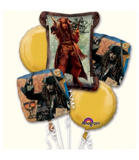 Pirates of the Caribbean 'On Stranger Tides' Foil Balloon Bouquet
