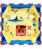 Pirate Party 'Pirates Treasure' Large Square Paper Plates (8ct)