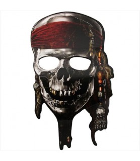 Pirates of the Caribbean 'On Stranger Tides' Paper Masks / Favors (8ct)