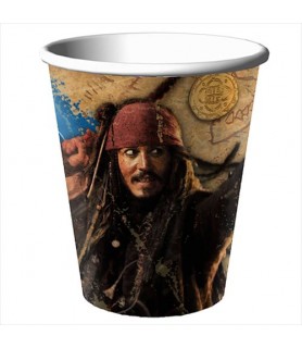 Pirates of the Caribbean 'On Stranger Tides' 9oz Paper Cups (8ct)