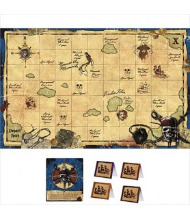 Pirates of the Caribbean 'On Stranger Tides' Party Game Poster (1ct)