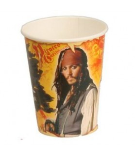 Pirates of the Caribbean 'Curse of the Black Pearl' 9oz Paper Cups (8ct)
