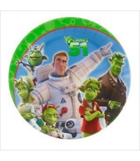 Planet 51 Small Paper Plates (8ct)