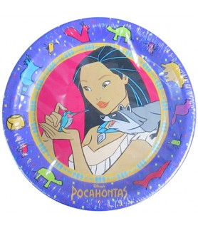Pocahontas Vintage 1995 Small Paper Plates (8ct)