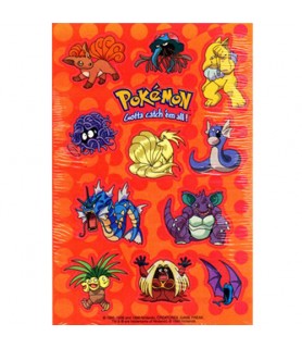 Pokemon 'Pokemon Party' Stickers (2 sheets)