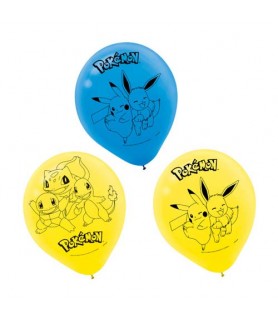 Pokemon Classic Latex Balloons (6ct) 