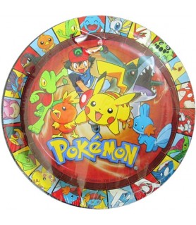 Pokemon 'Pokemon Party' Large Paper Plates (8ct)