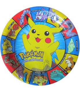 Pokemon 'Pikachu' Small Paper Plates (8ct)