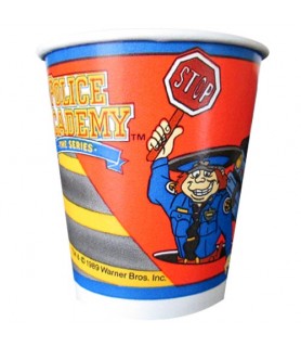 Police Academy Vintage 1989 'The Series' 7oz Paper Cups (8ct)