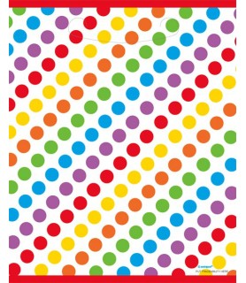 Rainbow Dots and Stripes Favor Bags (8ct)