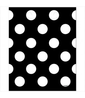Black Polka Dots Favor Bags (8ct)