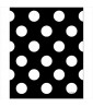 Black Polka Dots Favor Bags (8ct)