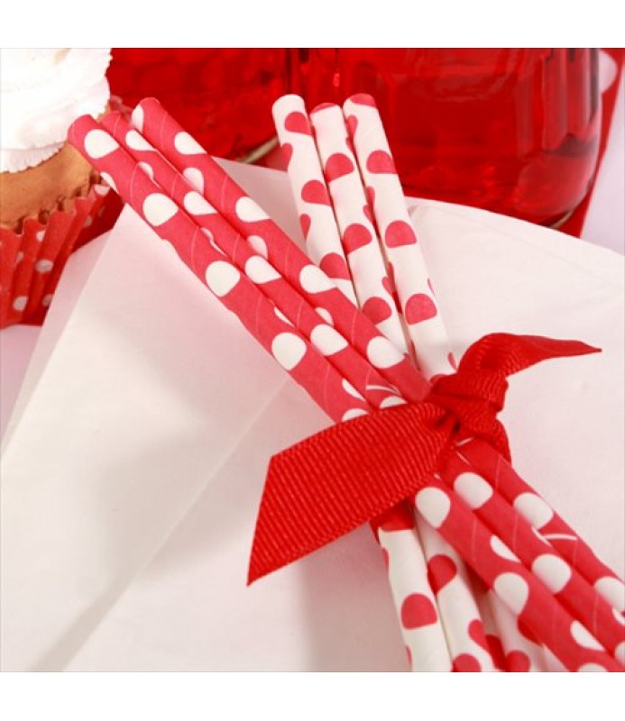 Red Paper Garland 12ft