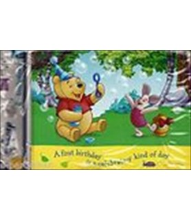 Winnie the Pooh 'Pooh's Playtime' First Birthday Invitations w/ Env. (8ct)