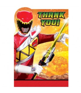 Power Rangers 'Dino Charge' Thank You Note Set w/ Envelopes (8ct)