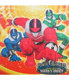 Power Rangers Vintage 2001 'Time Force' Lunch Napkins (16ct)