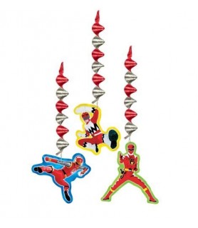 Power Rangers Hanging Decorations (3ct)