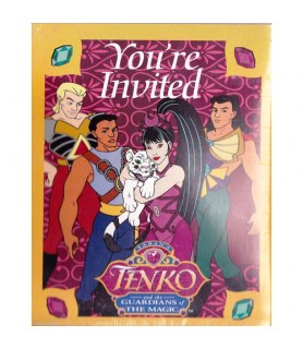 Princess Tenko Invitations w/ Envelopes (8ct)