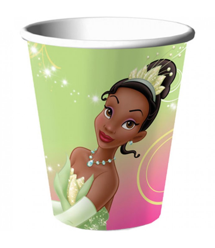 Disney Princess Once Upon A Time Plastic Tumblers 8ct