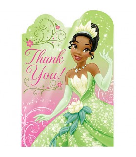 Princess and the Frog 'Sparkle' Thank-You Cards w/ Envelopes (8ct)