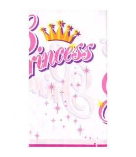 Princess Plastic Table Cover (1ct)