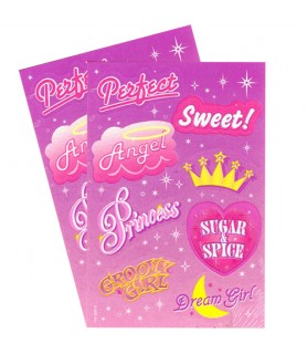 Princess Stickers (2 sheets)