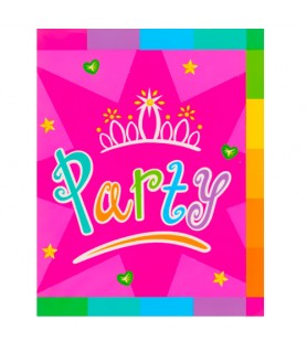 Princess Party Invitations w/ Envelopes (8ct)