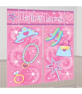 Princess Wall Poster Decorating Kit (5pc)