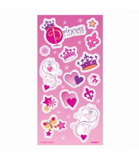 Princess Party Stickers (4 sheets)