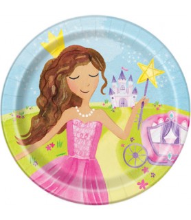 Magical Princess Large Paper Plates (8ct)