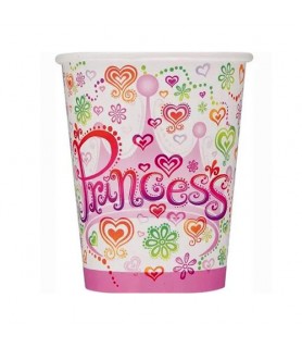 Princess Diva 9oz Paper Cups (8ct)