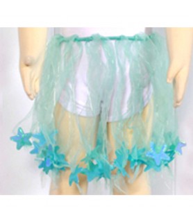 Princess Teal Blue Sparkle Tutu Skirt (1ct)