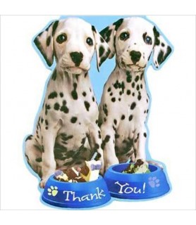 Puppy Party Thank You Notes w/ Env. (8ct)