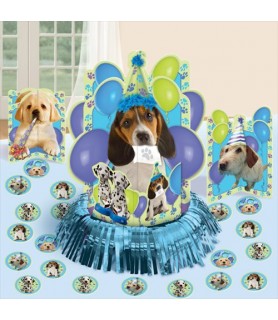 Puppy Party Table Decorating Kit (23pc)