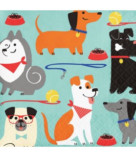 Dog Party Small Napkins (16ct)