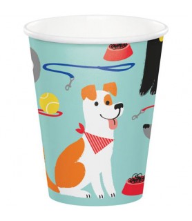 Dog Party 9oz Paper Cups (8ct)