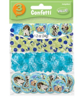 Puppy Party Confetti Value Pack (3 types)