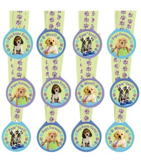Puppy Party Award Medals / Favors (12ct)
