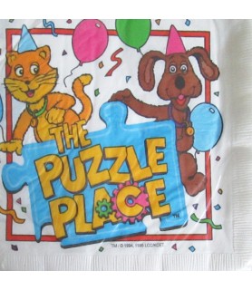 Puzzle Place Vintage 1994 Lunch Napkins (16ct)