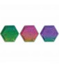 Sparkle Birthday Prismatic Small Hexagon Paper Plates (8ct)