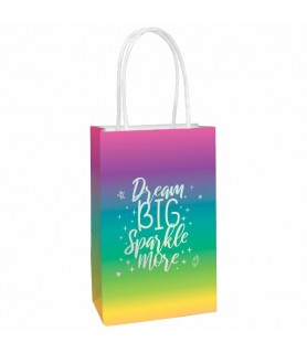 Sparkle Birthday Kraft Favor Bags (8ct)