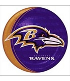 NFL Baltimore Ravens Large Paper Plates (8ct)
